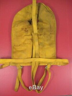 WWII US AAF Army Air Force Mae West Inflatable Life Preserver Vest Type B-5 NICE