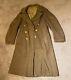 WWII US ARMY AIR CORPS M1938 GREATCOAT OVERCOAT- MEDIUM 40R, & 1944 Train Sched