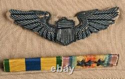 WWII US ARMY AIR CORPS PILOT UNIFORM THEATER MADE read bio