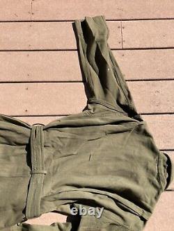 WWII US ARMY AIR FORCES AN-S-31A SUMMER FLYING SUIT Coveralls