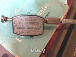 WWII US ARMY AIR FORCES Camera Gun Sight Aiming Point Storage Case With Lenses +