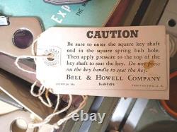 WWII US ARMY AIR FORCES Camera Gun Sight Aiming Point Storage Case With Lenses +