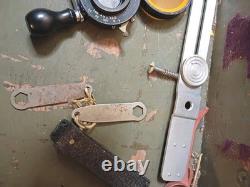 WWII US ARMY AIR FORCES Camera Gun Sight Aiming Point Storage Case With Lenses +