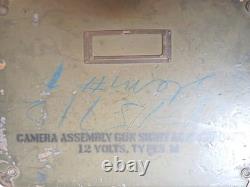 WWII US ARMY AIR FORCES Camera Gun Sight Aiming Point Storage Case With Lenses +