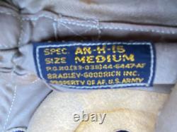 WWII US ARMY AIR FORCE AN-H-15 Bradley-Goodrich Aviator summer helmet