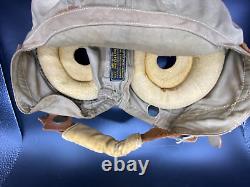 WWII US ARMY AIR FORCE AN-H-15 Bradley-Goodrich Aviator summer helmet
