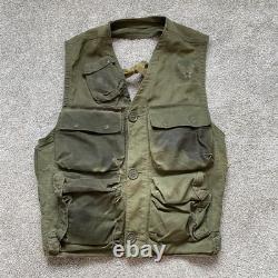WWII US ARMY AIR FORCE EMERGENCY SUSTENANCE VEST C-1 With HOLSTER MILITARY 40s