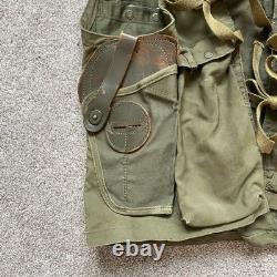 WWII US ARMY AIR FORCE EMERGENCY SUSTENANCE VEST C-1 With HOLSTER MILITARY 40s