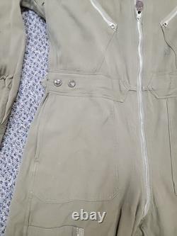 WWII US ARMY AIR FORCE USAAF TYPE L-1 FLYING LIGHT GABARDINE FLIGHT SUIT Medium