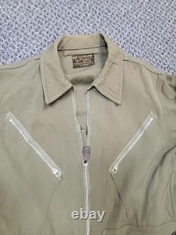 WWII US ARMY AIR FORCE USAAF TYPE L-1 FLYING LIGHT GABARDINE FLIGHT SUIT Medium