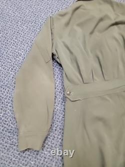 WWII US ARMY AIR FORCE USAAF TYPE L-1 FLYING LIGHT GABARDINE FLIGHT SUIT Medium
