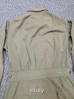 WWII US ARMY AIR FORCE USAAF TYPE L-1 FLYING LIGHT GABARDINE FLIGHT SUIT Medium