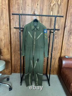 WWII US ARMY AIR FORCE USAAF TYPE L-1 FLYING LIGHT GABARDINE FLIGHT SUIT Small R
