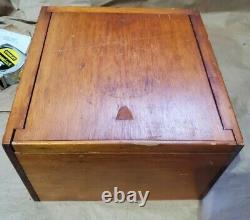 WWII US Air Force Army AFT Compass Type D-12 WITH WOOD BOX