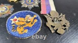 WWII US Army 14th Air Corps Force Grouping Order of the Flying Cloud and Banner