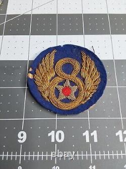 WWII US Army 8th Air Corps Force Bullion Theater Made Patch