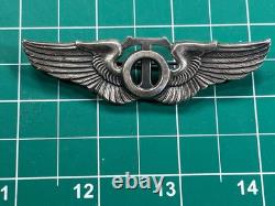 WWII US Army AAC Air Corps Meyer Technical Observer Pinback Wing