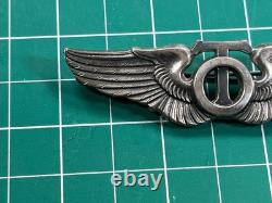 WWII US Army AAC Air Corps Meyer Technical Observer Pinback Wing