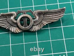 WWII US Army AAC Air Corps Meyer Technical Observer Pinback Wing