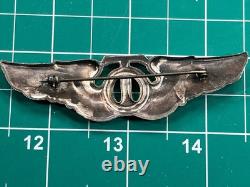 WWII US Army AAC Air Corps Meyer Technical Observer Pinback Wing