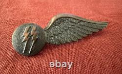 WWII US Army Air Civilian Air Transport Command Radio Operator Wing ATC Badge