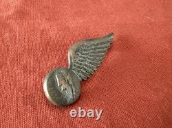 WWII US Army Air Civilian Air Transport Command Radio Operator Wing ATC Badge