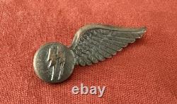 WWII US Army Air Civilian Air Transport Command Radio Operator Wing ATC Badge