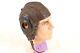 WWII US Army Air Corp A11 Flight Helmet Size M Soft Leather