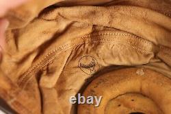 WWII US Army Air Corp A11 Flight Helmet Size M Soft Leather