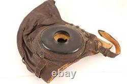 WWII US Army Air Corp A11 Flight Helmet Size M Soft Leather