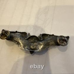 WWII US Army Air Corp Sterling Aerial Gunner Wings 3 Inch