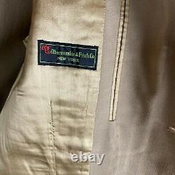 WWII US Army Air Corp Summer Officer Jacket with wings Bullion Patch Abercrombie