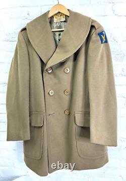 WWII US Army Air Corps 2nd Air Force Cold Weather Jacket