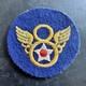 WWII US Army Air Corps 8th Div Theatre Made Felt Patch Original