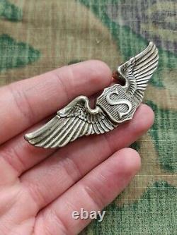 WWII US Army Air Corps Air Force Service Pilot Amcraft Sterling Wings