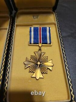 WWII US Army Air Corps Air Medal And Distinguished Flying Cross Named Set
