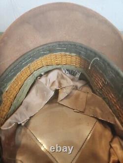 WWII US Army Air Corps Cadet Crusher Visor Cap Hat