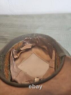 WWII US Army Air Corps Cadet Crusher Visor Cap Hat
