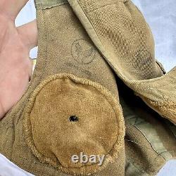 WWII US Army Air Corps Cloth Flight Jacket With Brass Gossports