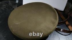 WWII US Army Air Corps Force Officer Crusher Hat Visor by Knox