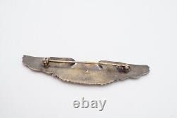 WWII US Army Air Corps Force Wings Crewmember Sterling Silver LGB 3