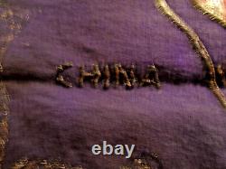 WWII US Army Air Corps Hump Pilot Souvenir Pillow Cover from Burma C-1