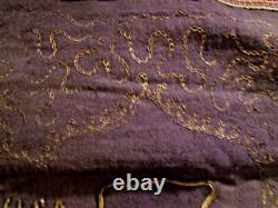 WWII US Army Air Corps Hump Pilot Souvenir Pillow Cover from Burma C-1
