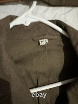 WWII US Army Air Corps Ike Uniform Cap Wool 9th Division Patch Australian Sz 38S WWII US Army Air Corps Ike Uniform Cap Wool 9th Division Patch Australian Sz 38S