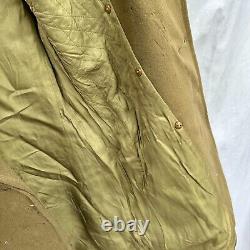 WWII US Army Air Corps Jeep Coat Mackinaw Wool Peacoat Felt Patch