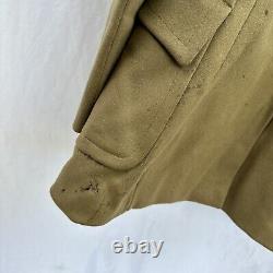 WWII US Army Air Corps Jeep Coat Mackinaw Wool Peacoat Felt Patch