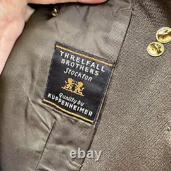 WWII US Army Air Corps Named Officer Uniform Bullion 10th AAC CBI Patches