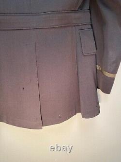 WWII US Army Air Corps Officer Jacket with Bullion Embroidered patch VERY RARE
