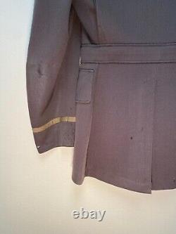 WWII US Army Air Corps Officer Jacket with Bullion Embroidered patch VERY RARE
