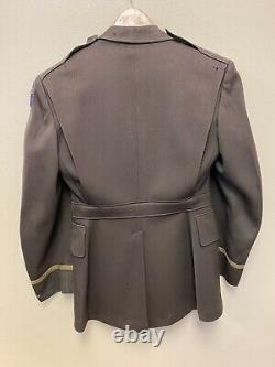 WWII US Army Air Corps Officer Jacket with Bullion Embroidered patch VERY RARE